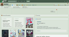 Desktop Screenshot of belzebul.deviantart.com
