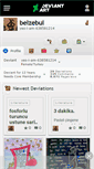 Mobile Screenshot of belzebul.deviantart.com