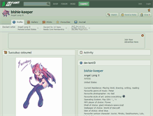 Tablet Screenshot of bishie-keeper.deviantart.com