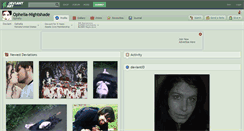 Desktop Screenshot of ophelia-nightshade.deviantart.com