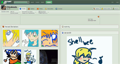 Desktop Screenshot of chiyokouto.deviantart.com