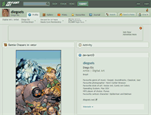 Tablet Screenshot of diegoeis.deviantart.com