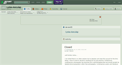 Desktop Screenshot of lysias-aesculap.deviantart.com