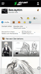 Mobile Screenshot of beejaykim.deviantart.com