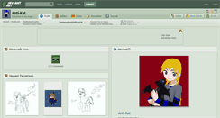 Desktop Screenshot of anti-kat.deviantart.com