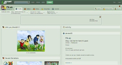 Desktop Screenshot of fik-alc.deviantart.com