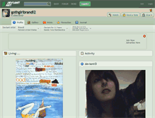 Tablet Screenshot of gothgirlbrandi2.deviantart.com