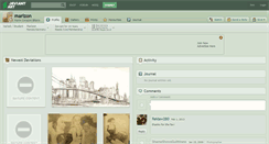 Desktop Screenshot of marizon.deviantart.com