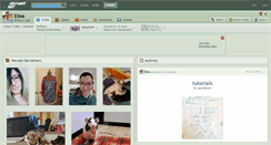 Desktop Screenshot of eliea.deviantart.com