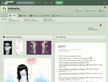 Tablet Screenshot of keitosacka.deviantart.com