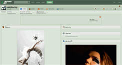 Desktop Screenshot of nastybunny.deviantart.com