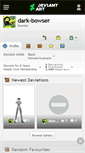 Mobile Screenshot of dark-bowser.deviantart.com