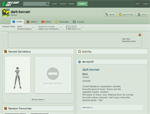 Tablet Screenshot of dark-bowser.deviantart.com