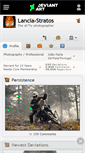 Mobile Screenshot of lancia-stratos.deviantart.com