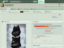 Tablet Screenshot of mrsparkles10.deviantart.com