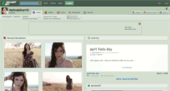 Desktop Screenshot of melindasherrill.deviantart.com