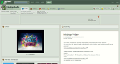 Desktop Screenshot of inkdropstudio.deviantart.com