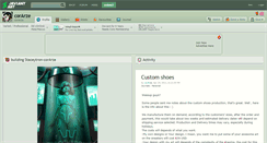 Desktop Screenshot of corarze.deviantart.com