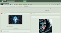 Desktop Screenshot of mohshinobi.deviantart.com