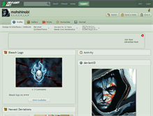 Tablet Screenshot of mohshinobi.deviantart.com