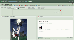 Desktop Screenshot of grimathygunn.deviantart.com
