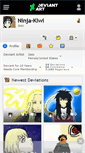Mobile Screenshot of ninja-kiwi.deviantart.com