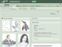 Tablet Screenshot of lil-dose.deviantart.com