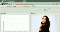 Desktop Screenshot of electrickiss.deviantart.com