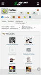 Mobile Screenshot of budau.deviantart.com