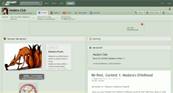 Desktop Screenshot of madara-club.deviantart.com