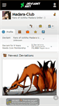 Mobile Screenshot of madara-club.deviantart.com
