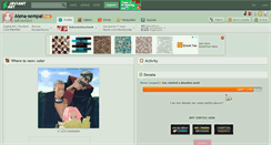 Desktop Screenshot of alena-sempai.deviantart.com