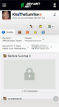 Mobile Screenshot of kissthesunrise.deviantart.com