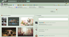 Desktop Screenshot of necerti.deviantart.com