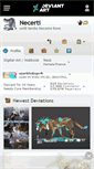 Mobile Screenshot of necerti.deviantart.com