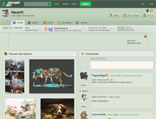 Tablet Screenshot of necerti.deviantart.com