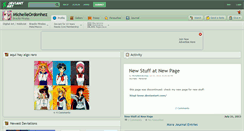Desktop Screenshot of michelleordonhez.deviantart.com