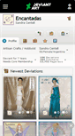 Mobile Screenshot of encantadas.deviantart.com