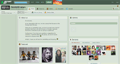 Desktop Screenshot of hereisnirvana.deviantart.com