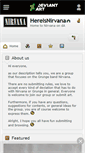 Mobile Screenshot of hereisnirvana.deviantart.com