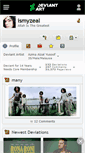 Mobile Screenshot of ismyzeal.deviantart.com