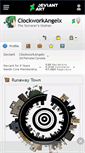 Mobile Screenshot of clockworkangelx.deviantart.com