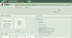 Desktop Screenshot of flinflank.deviantart.com