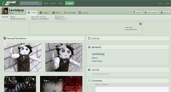 Desktop Screenshot of lawlietpop.deviantart.com