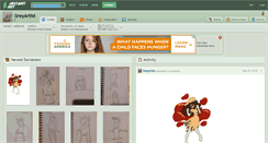 Desktop Screenshot of greyartist.deviantart.com