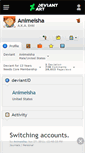 Mobile Screenshot of animeisha.deviantart.com