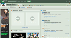 Desktop Screenshot of metrobay-comix.deviantart.com