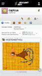 Mobile Screenshot of capicua.deviantart.com