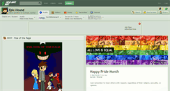 Desktop Screenshot of epic-hound.deviantart.com