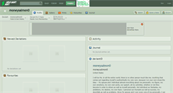 Desktop Screenshot of moneysalmon0.deviantart.com